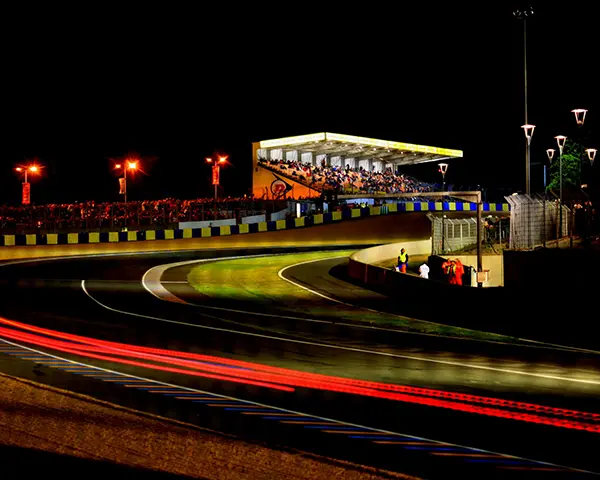 Le circuit Bugatti où a lieu les 24 heures du Mans.